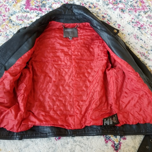 Muubaa Leather Moto jacket - Picture 3 of 6